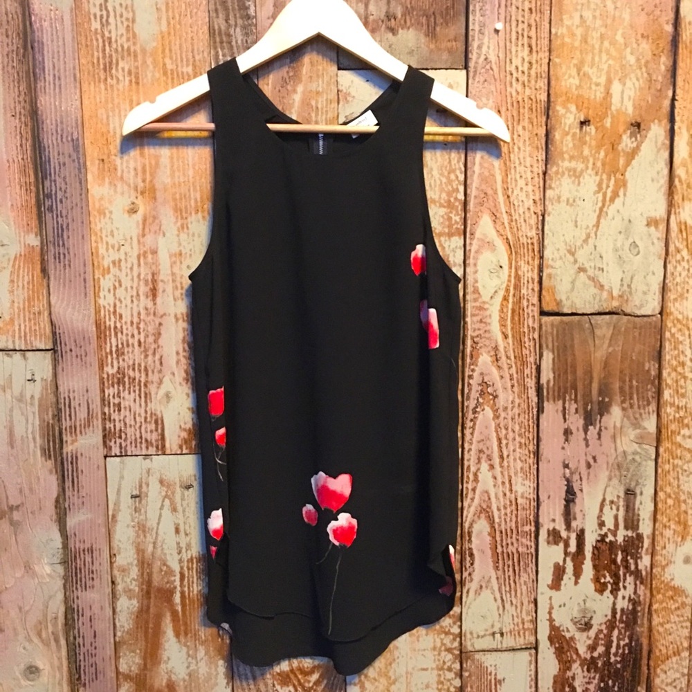 Aritzia Wilfred Roses Tank